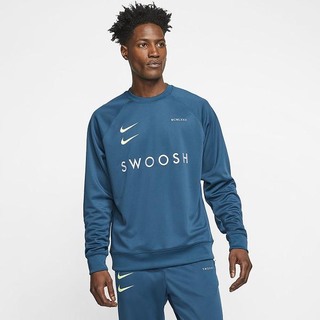 Hanorace Nike Sportswear Swoosh Crew Barbati Albastri | AZTW-60375